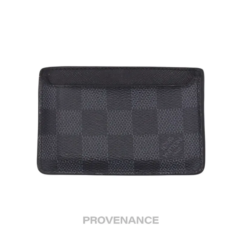 🔴 Louis Vuitton Neo Card Holder Wallet - Damier Graphite